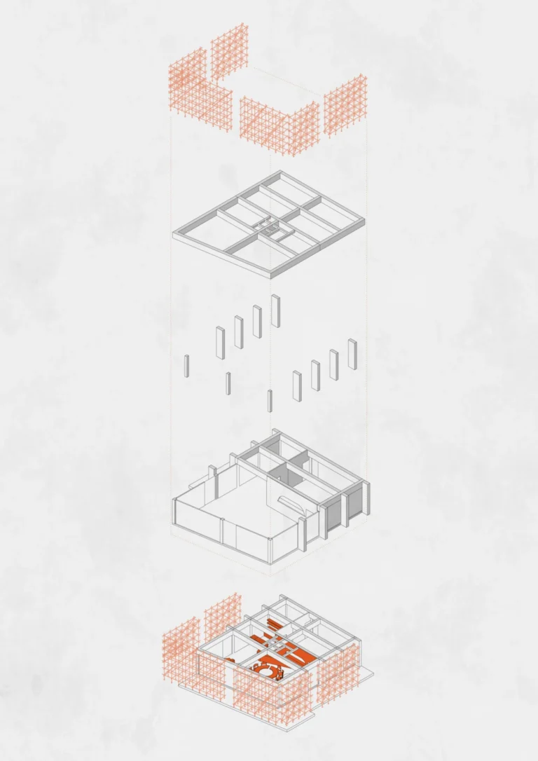 Halfway diagram layer